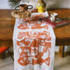 Linen Table Runner | Ink Painting - Image 5