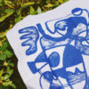 Linen Table Runner | Ink Painting - Image 7