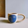 Painted Moon Mug | Blue - Image 3