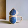 Painted Moon Mug | Blue - Image 2