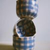 Tea Ceremony Cup | Blue Checked - Image 2