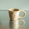 Large Glazed Mug w/ handle - Image 4
