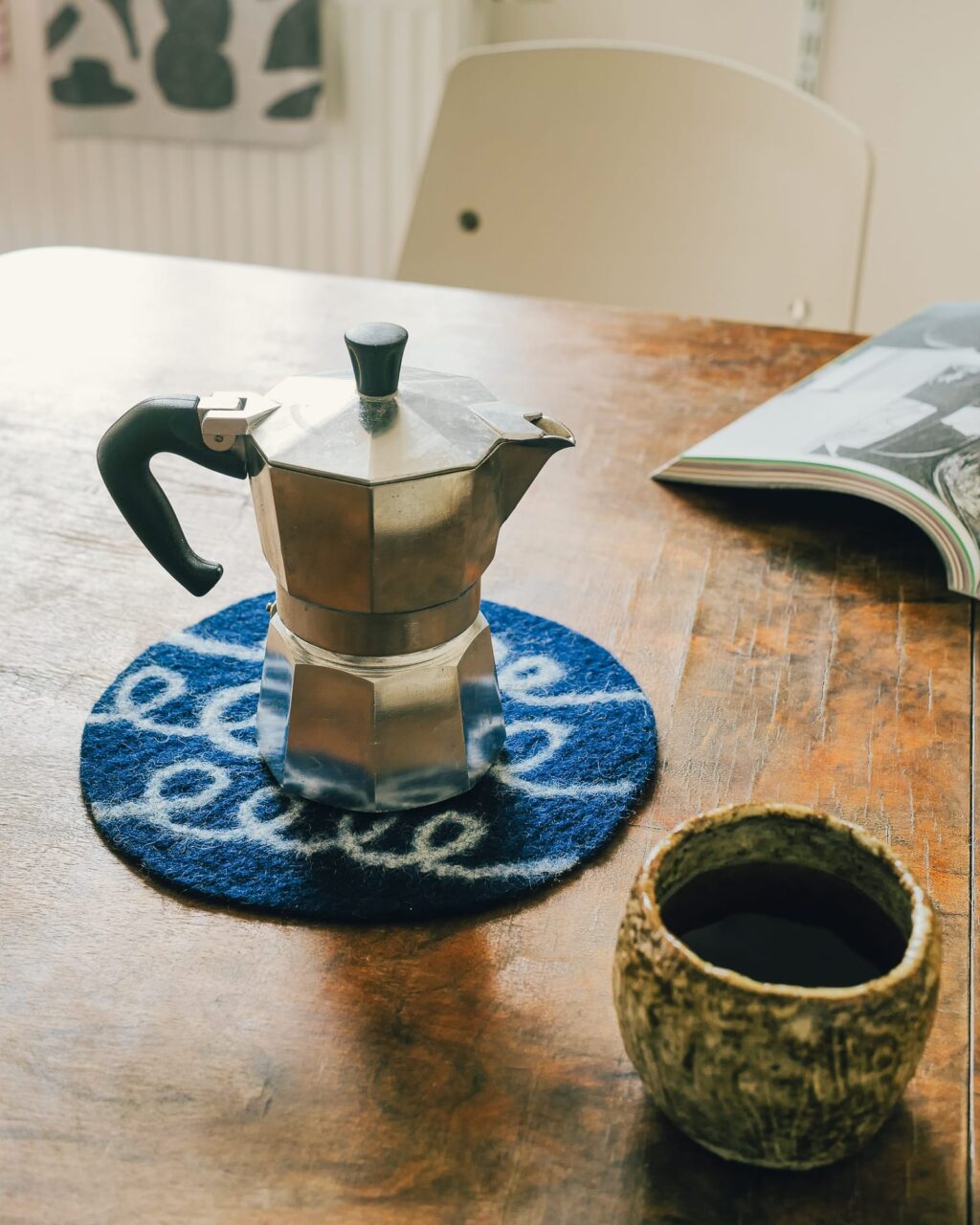 Felted Wool Pad | Curly