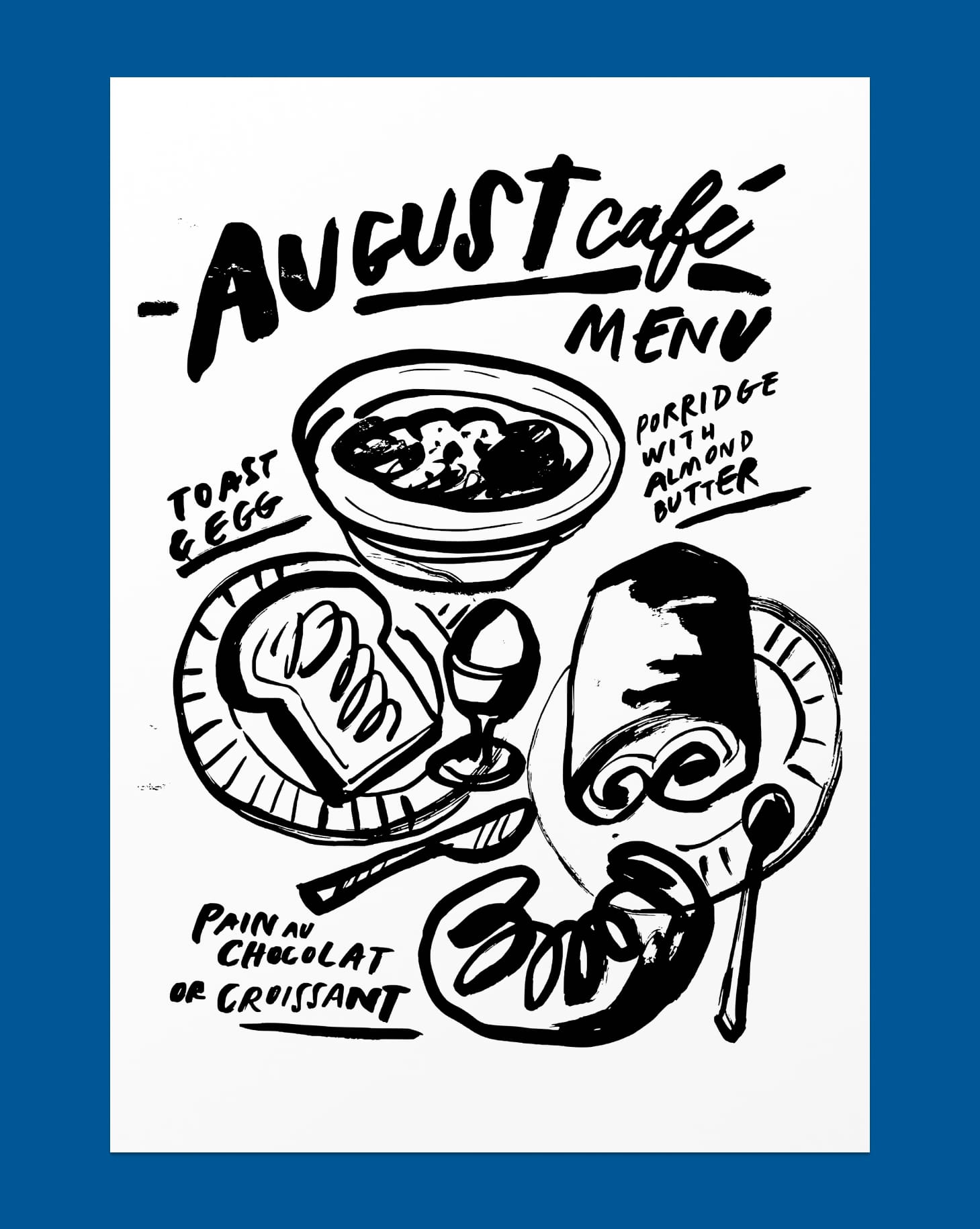 August Café Prints