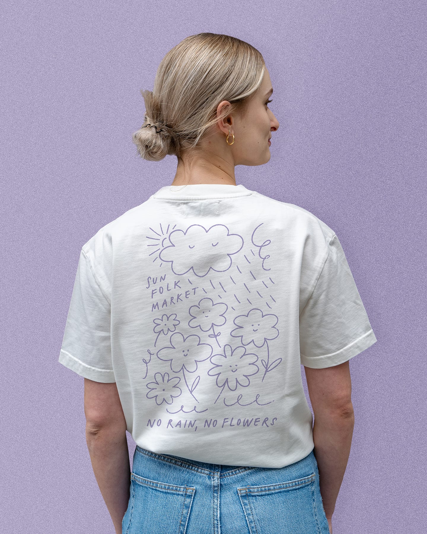 Sunfolk Market Full Flower T-shirt